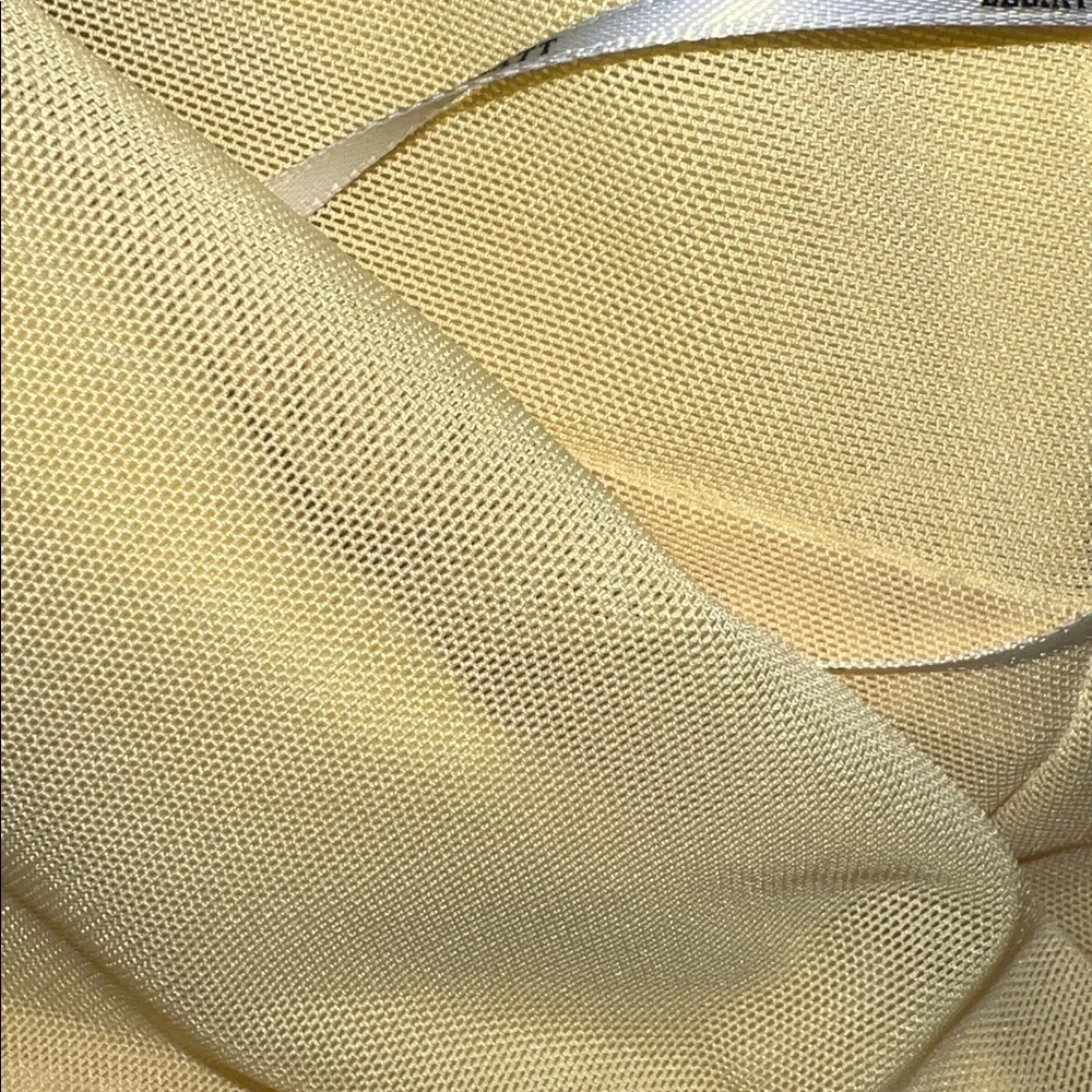 Elliatt Plateau Midi Dress Lemon Yellow Size XS NWT